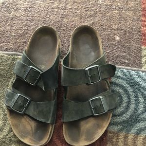 black Birkinstocks